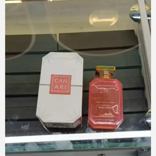 ادکلن کاناری صورتی 100 میل شمس رایحه شیرین وانیلی میوه ای ماندگاری بالا