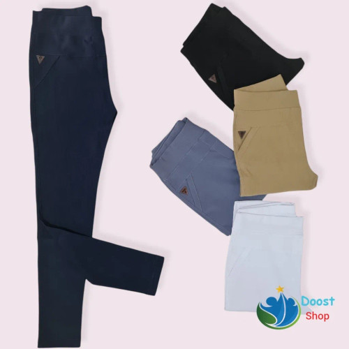 شلوار زنانه بنگال جذب کمر کش قد 100 سایز 36 تا 48