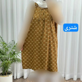 سارافون نخی زنانه و دخترانه فری سایز تا 56 تنخور شیک و راحت چهارفصل بدون آبرفت و رنگرفت سایه نمیاندازد