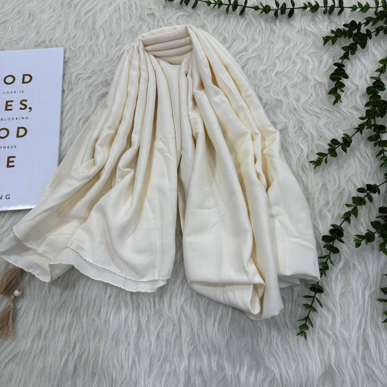 شال نخی ساده زنانه کد 914، بدون آبرفت و رنگ رفت، 200x70 سانت