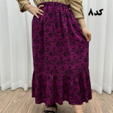 دامن نخی خارجی مدل پری فری سایز تا 48 قد 91 سانتیمتر بدون آبرفت و رنگرفت