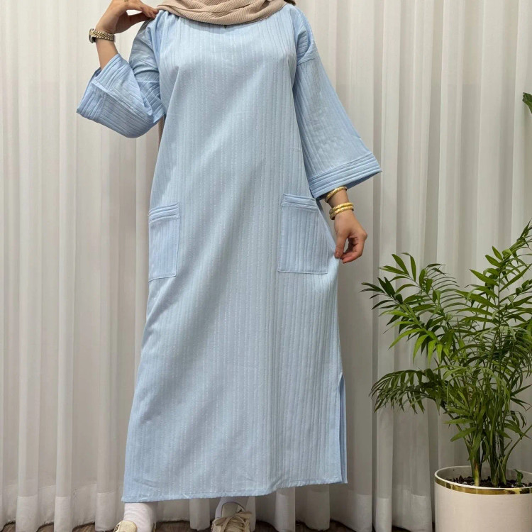 کفتان آیوا زنانه فری سایز تا 50 بغل چاک دار مناسب چهارفصل شیک و راحت بدون سایه اندازی