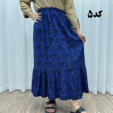 دامن نخی خارجی مدل پری فری سایز تا 48 قد 91 سانتیمتر بدون آبرفت و رنگرفت