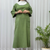 کفتان آیوا زنانه فری سایز تا 50 بغل چاک دار مناسب چهارفصل شیک و راحت بدون سایه اندازی