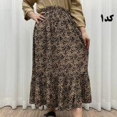 دامن نخی خارجی مدل پری فری سایز تا 48 قد 91 سانتیمتر بدون آبرفت و رنگرفت