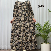 پیراهن ساحلی زنانه بوگاتی مدل دنیا فری سایز تا سایز 50 جنس فلور بوگاتی کمربنددار بدون بدن نما