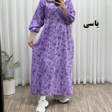 پیراهن ساحلی نخی کنفی مدل مکعبی 661 فری سایز تا 50 کمربنددار چهارفصل شیک و راحت بدون آبرفت و رنگ رفت