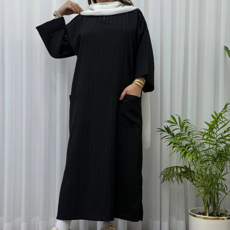 کفتان آیوا زنانه فری سایز تا 50 بغل چاک دار مناسب چهارفصل شیک و راحت بدون سایه اندازی