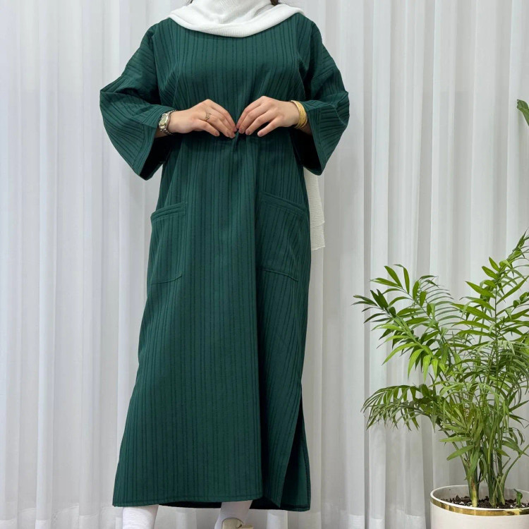 کفتان آیوا زنانه فری سایز تا 50 بغل چاک دار مناسب چهارفصل شیک و راحت بدون سایه اندازی