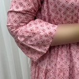 پیراهن ساحلی نخی آستین بلند فری سایز تا 48 کد 749 شسته شده بدون آبرفت و رنگ رفتگی چهارفصل تن خور شیک