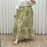 دامن پفکی نخی زنانه فری سایز تا 48 تن خور شیک و راحت چهارفصل بدون آبرفت و رنگ رفتگی