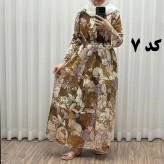 پیراهن ساحلی نخی آستین بلند فری سایز تا 48 کد 749 شسته شده بدون آبرفت و رنگ رفتگی چهارفصل تن خور شیک