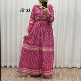 پیراهن ساحلی نخی آستین بلند فری سایز تا 48 کد 749 شسته شده بدون آبرفت و رنگ رفتگی چهارفصل تن خور شیک