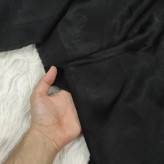 روسری ژاکارد شنل کد 852 سایز 110x110 پرز و دون دون نمیشود سر نمیخورد