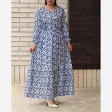 پیراهن ساحلی نخی ملیکا فری سایز تا 48 کمربنددار چهارفصل شیک راحت بدون سایه اندازی