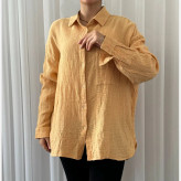 شومیز موسلین وارداتی فری سایز زنانه تا سایز 50 آبرفت و رنگ رفت ندارد