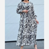 پیراهن فلور نخی رنگی فری سایز تا 46 قد 140 کمربنددار چهارفصل شیک و راحت بدون آبرفت و رنگ رفت