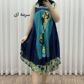 پیراهن لامبادا وارداتی مدل رخ کد 1619 نخی فری سایز تا 54 چهارفصل تنخور شیک و راحت مناسب باردار و روزمره