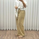 شلوار الیاف طبیعی زنانه فری سایز تا سایز 46 تن خور شیک و راحت چهارفصل بدون چروک و آبرفت