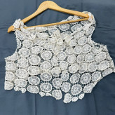 وست قلاب بافی جلوباز فری سایز مناسب تا 42 قد 45 بدون آبرفت و رنگ رفت چهارفصل