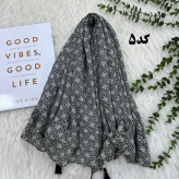 شال نخی طرحدار برشکا مدل جیوانچی کد 1349 قواره 200x85 بدون آبرفت و چروک