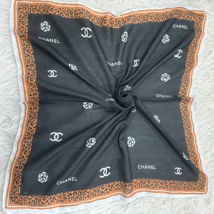 مینی اسکارف شنل کد 1353 نخی سایز 74x74 پرز نده و سر نخورد