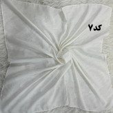 مینی اسکارف نخی ساده سایز 74x74 سانت مناسب استفاده روزمره بدون پرز و سُر خوردن