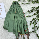 شال برشکا ساده وارداتی کد 988 بدون آبرفت و رنگ رفت