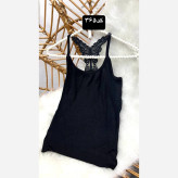 تاپ زنانه نخی فری سایز مدل پروانهای چهارفصل شیک و راحت مناسب تا سایز 38