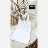 تاپ زنانه نخی فری سایز مدل پروانهای چهارفصل شیک و راحت مناسب تا سایز 38