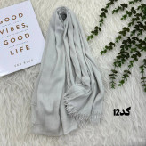 شال وارداتی سوپرنخ ساده کد 1243 قواره 200×70 سانتیمتر بدون آبرفت و چروک