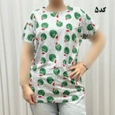 تیشرت طرحدار H&M کد 1170 آبرفت و رنگ رفت ندارد چروک نمیشود سایزبندی کامل S تا XXXL