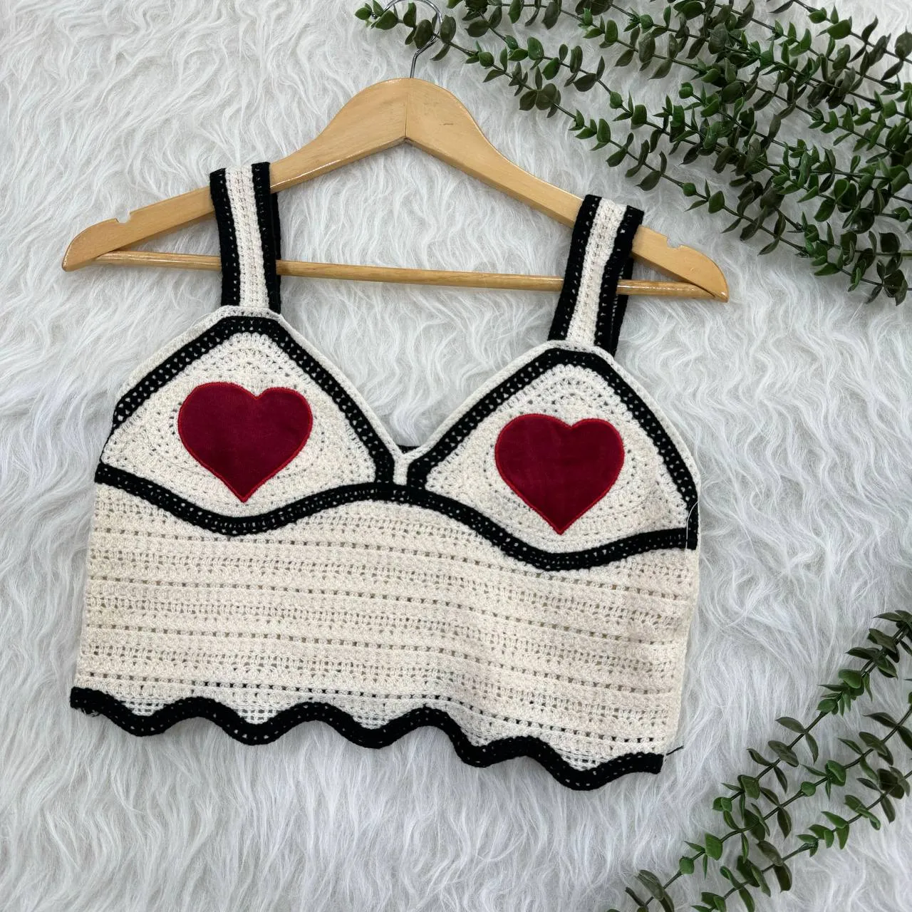 تاپ قلاب بافی فری سایز زنانه کد 1081 مناسب تا سایز 42 چهارفصل بدون آبرفت و رنگ رفت