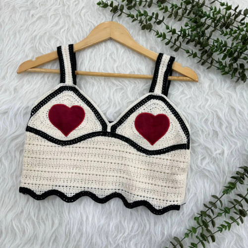 تاپ قلاب بافی فری سایز زنانه کد 1081 مناسب تا سایز 42 چهارفصل بدون آبرفت و رنگ رفت