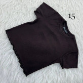 کراپ کبریتی لبه پری کد 1077 زنانه دخترانه چهارفصل تنخور شیک سایزبندی کامل