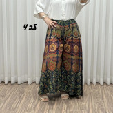 دامن شلواری زنانه مدل اشک فری سایز تا سایز 44 جنس نخ کتان وارداتی چهارفصل بدون چروک و سایه اندازی