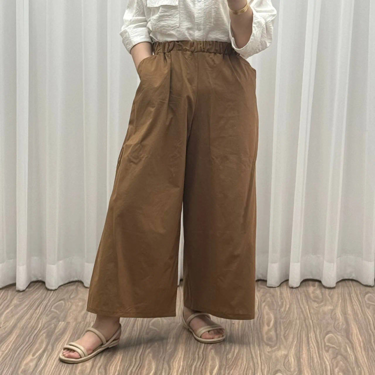 دامن شلوار لنین قواره لش فری سایز تا 48 قد 96 سانتیمتر تنخور شیک و راحت چهارفصل زنانه دخترانه