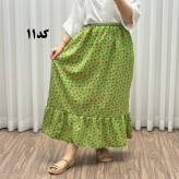 دامن پفکی مدل پرپری فری سایز زنانه تا سایز 54 تنخور شیک و راحت چهارفصل بدون آبرفت و رنگرفتگی