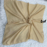 مینی اسکارف نخی ساده سایز 74x74 سانت مناسب استفاده روزمره بدون پرز و سُر خوردن