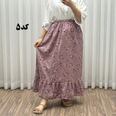 دامن پفکی مدل پرپری فری سایز زنانه تا سایز 54 تنخور شیک و راحت چهارفصل بدون آبرفت و رنگرفتگی