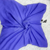 مینی اسکارف نخی ساده سایز 74x74 سانت مناسب استفاده روزمره بدون پرز و سُر خوردن