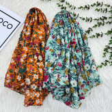 شال آبرنگی طرحدار کد 874 نخی حری سوپرنخ قواره 200×75 سانت بدون آبرفت و رنگ رفت