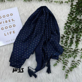 شال نخی گلریز سیآی اسکارف کد 903 قواره 190×75 سانت عدم آبرفت و رنگرفت