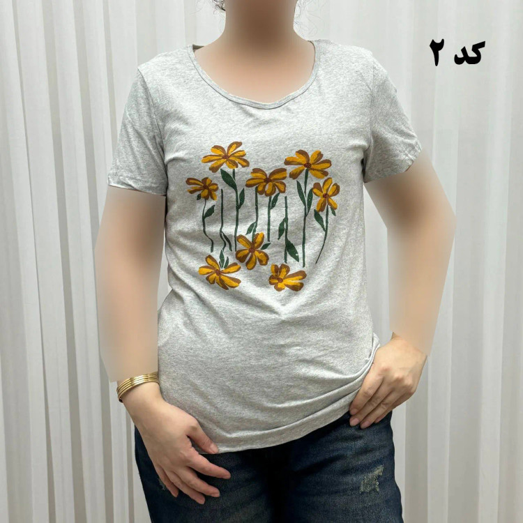 تیشرت طرحدار وارداتی کد 1174 سایزبندی کامل S تا XXXL بدون آبرفت و رنگ رفت