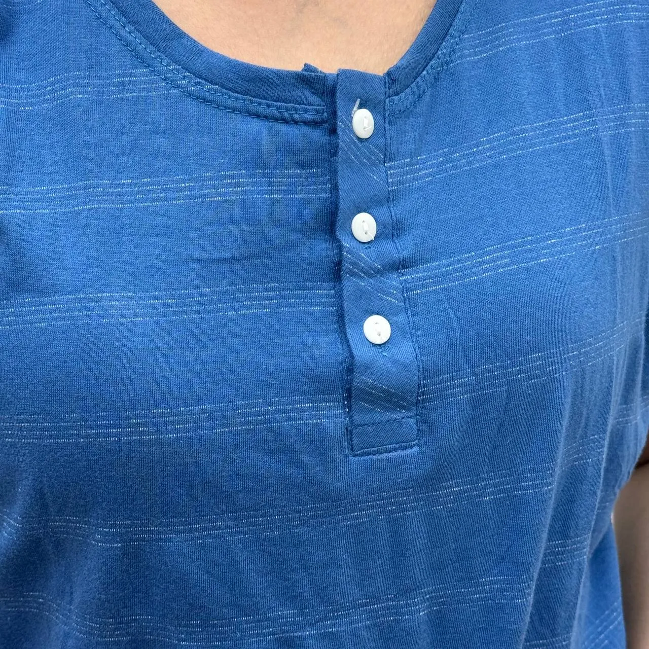 تیشرت نخی پنبه H&M جلودکمه کد 1164 چهارفصل زنانه و دخترانه تنخور راحت سایزبندی کامل