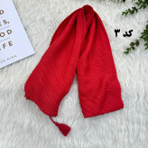 شال پلیسه ساده سوپرنخ کد 911 بدون آبرفت و رنگ رفت