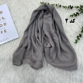 شال پلیسه ساده سوپرنخ کد 911 بدون آبرفت و رنگ رفت