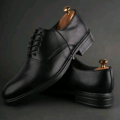 کفش مردانه مجلسی چرم طبیعی مشکی سایز 40 تا 44 هامون