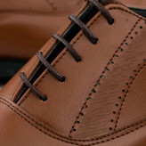 کفش مردانه پاسارگاد چرم مجلسی عسلی رسمی اداری