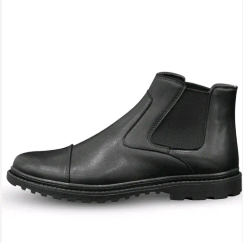 نیم بوت مردانه هامون مدل ksh11 رویه چرم درجه 1 دوردوخت سایز 40 تا 44